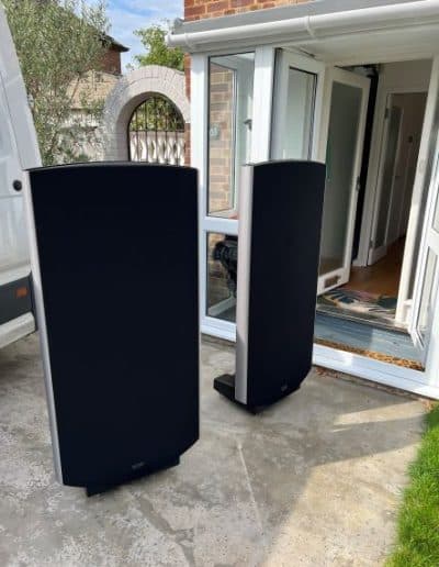 Antique Speakers Courier delivery