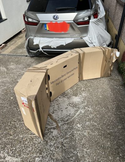 Car Bumper Courier Delivery